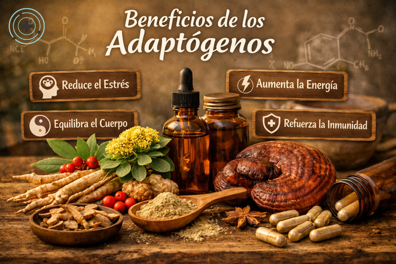 Beneficios de los adaptógenos