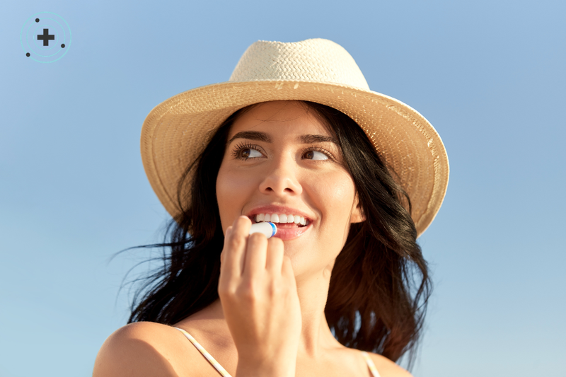Protección solar para los labios