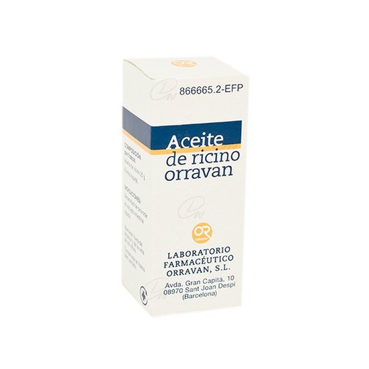 Oli Ricino Orravan 1mgml Liquid Oral 1 Flascó De 25 G