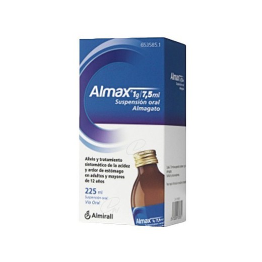 Almax 1g75 Ml Suspensio Oral 1 Flascó De 225 Ml