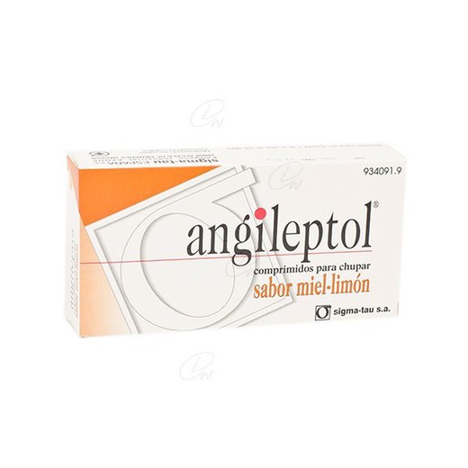 Angileptol Comprimidos Para Chupar Sabor Miellimon 30 Comprimidos