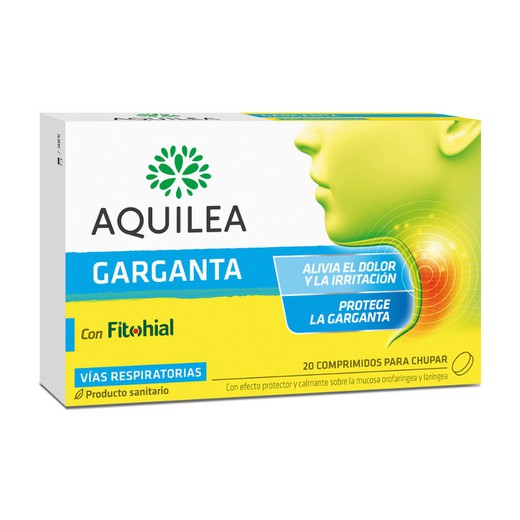 Aquilea Garganta 20 Comprimits per xuclar