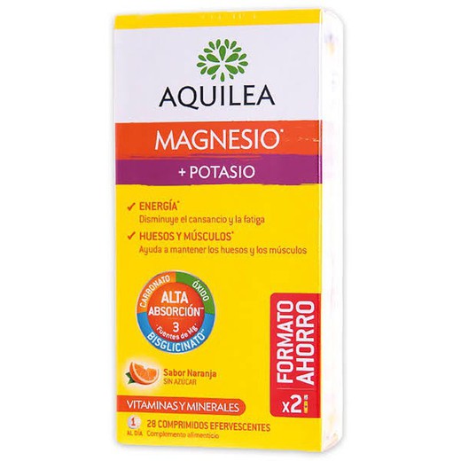 Aquilea Magnesio  Potasio 28 Comprimidos