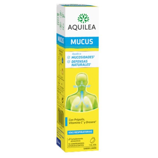 Aquilea Mucus 15 Comprimits Efervescents
