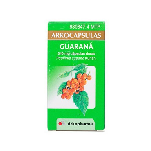 Arkocapsulas Guarana 340 Mg Capsulas Duras 50 Capsulas