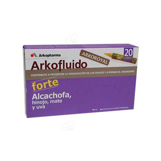 Arkofluid Carxofa Forte Amp Bebibles 15 Ml 20 Amp
