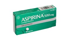 Aspirina 500 Mg  20 Comp