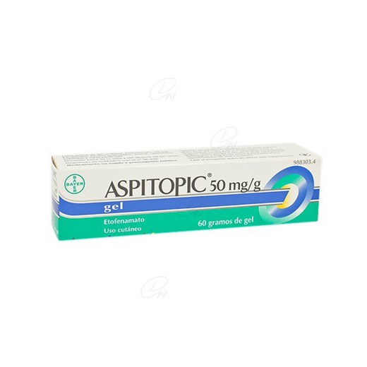 Aspitopic 50 Mgg Gel 1 Tub De 60 G
