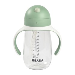 BÉABA Taza con pajita 300ml Verde