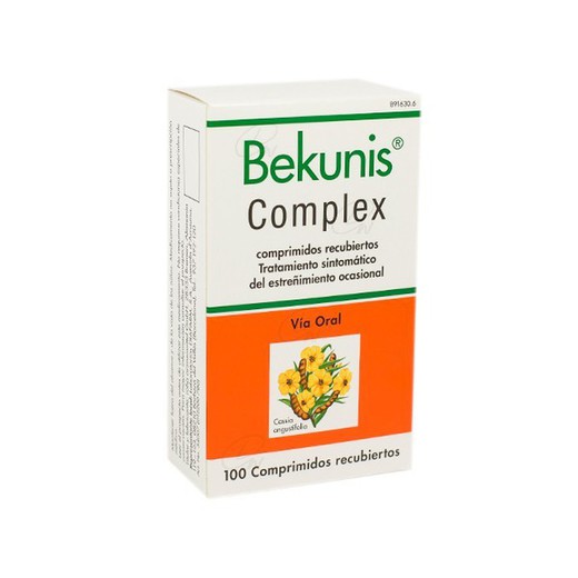 Bekunis Complex Comprimidos Recubiertos 100 Comprimidos