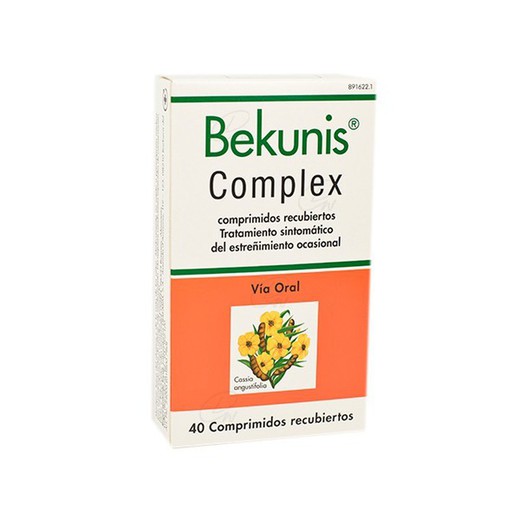 Bekunis Complex Comprimidos Recubiertos 40 Comprimidos
