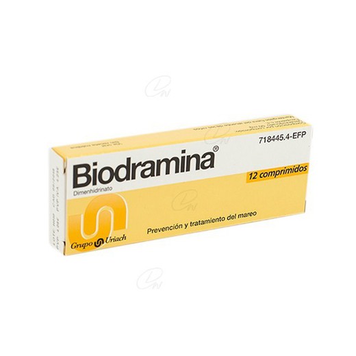 Biodramina 50 Mg Comprimits 12 Comprimits