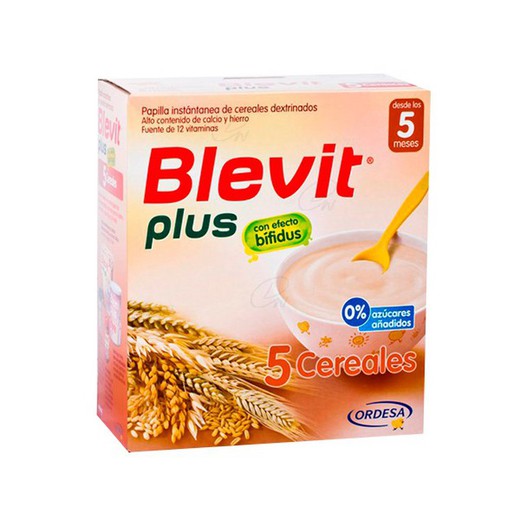 Blevit Plus 5 Cereales  600 G