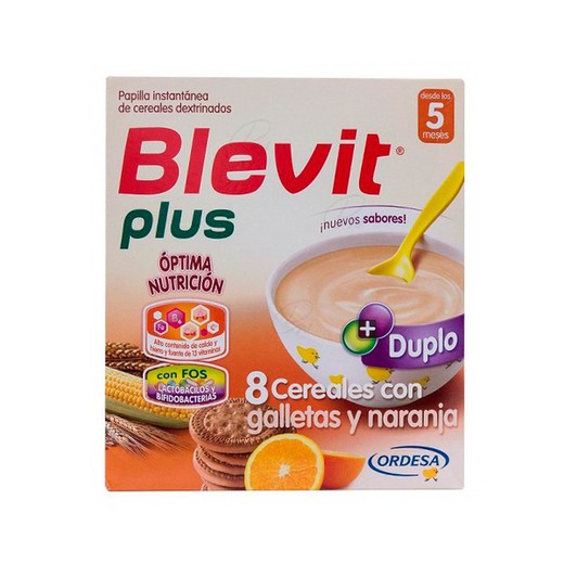 Blevit Plus 8 Cereales Y Galletas  Duplo 600 G