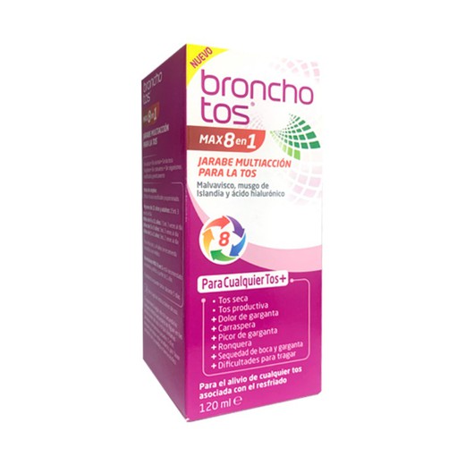 Bronchotos Max 8 en 1 jarabe 120ml