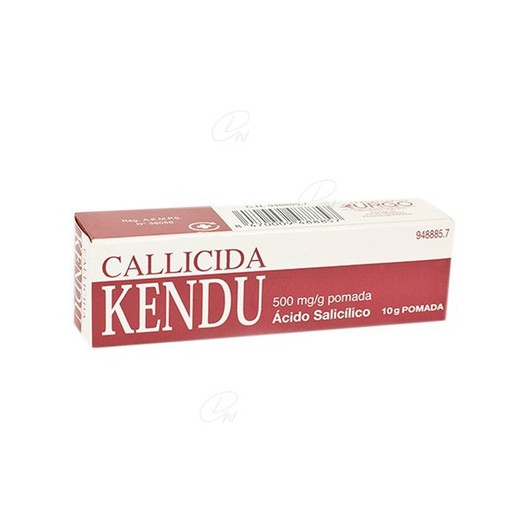 Callicida Kendu 500 Mgg Pomada 1 Tubo De 10 G
