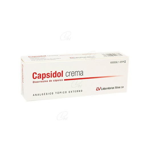 Capsidol 025mgg Crema 1 Tub De 60 G