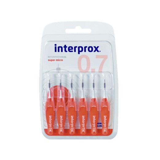 Interprox Cepillo Dental Interproximal Super Micro 6 U