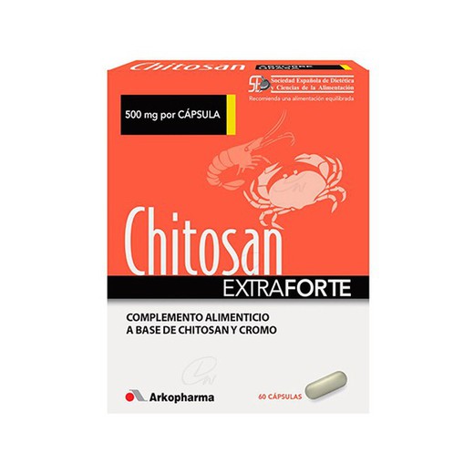 Chitosan Extra Forte 500 Mg 60 Caps