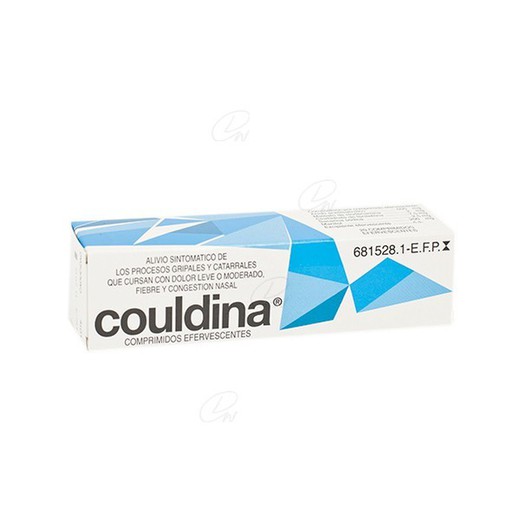 Couldina Amb Àcid Acetilsalicilic Comprimits Efervescents 20 Comprimits