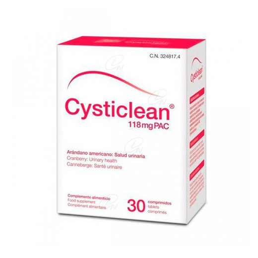 Cysticlean 500 Mg 30 Capsules