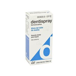 Dentispray 50 Mgml  Solucion Dental 1 Frasco De 5 Ml