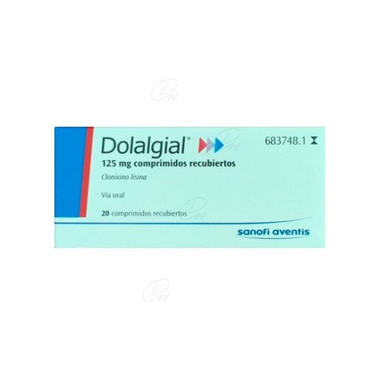 Dolalgial 125 Mg Comprimidos Recubiertos 20 Comprimidos
