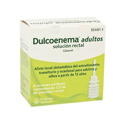 Dulcolaxo Glicerol 675 G Solucio Rectal 6 Ènemes De 75 Ml
