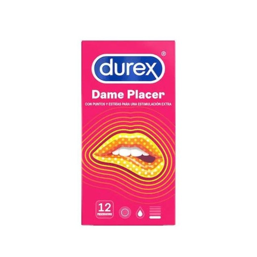 Durex Preservatius Dame Placer 12u