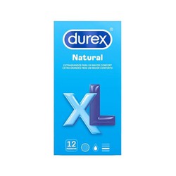 Durex Preservatius Natural Xl 12u