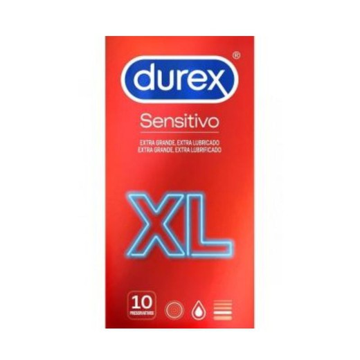 Durex Preservatius Sensitiu Xl 10u