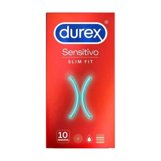 Durex Sensitiu Slim Fit 10 Unitats