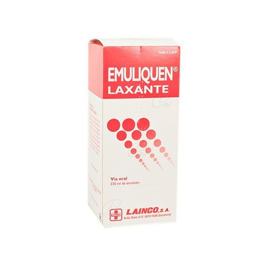 Emuliquen Laxante 47826 Mgml  03 Mgml Emulsion Oral 1 Frasco De 230 Ml