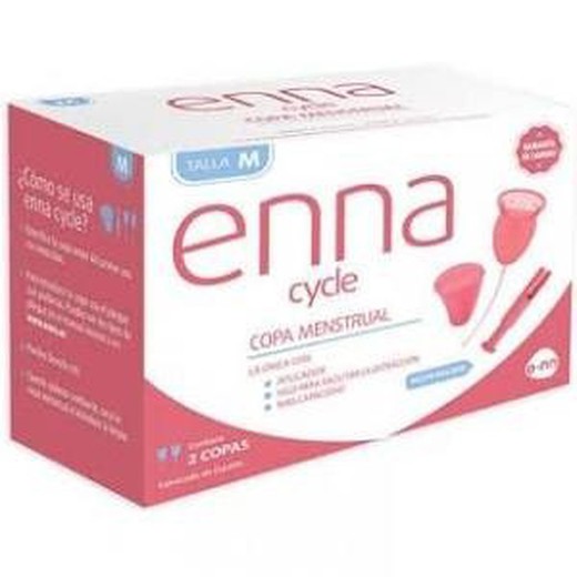 Enna Cycle Copa Menstrual Talla M + Aplicador