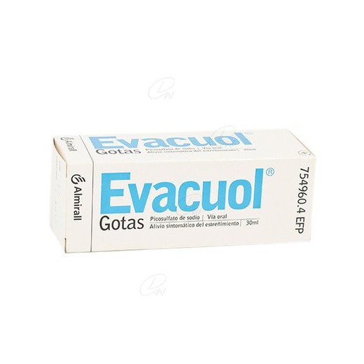 Evacuol 75 Mgml Gotes Orals En Solucio 1 Flascó De 30 Ml