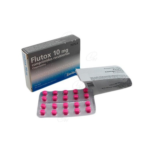 Flutox 10 Mg Comprimits Recoberts 20 Comprimits