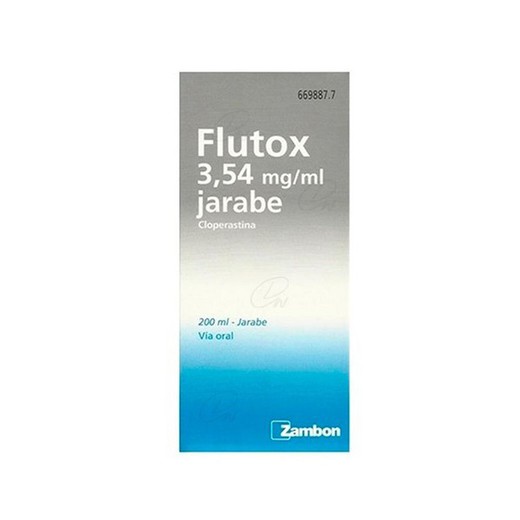 Flutox 354 Mgml Jarabe 1 Frasco De 200 Ml