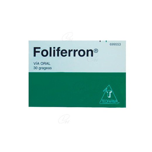 Foliferron 30 Comprimits
