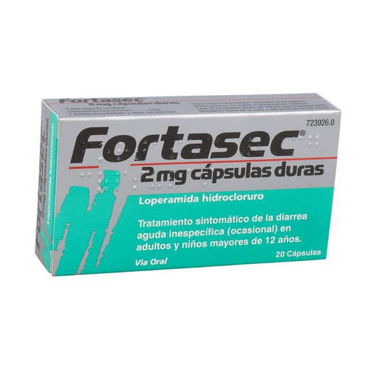 Fortasec 2 Mg 20 Capsules