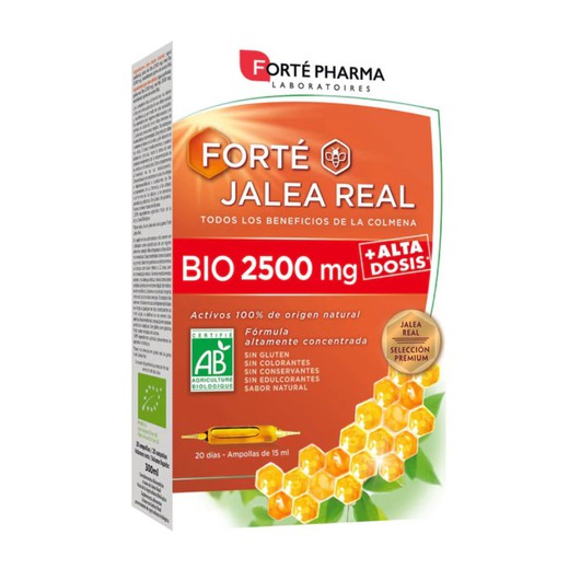 Forté Jalea Real BIO 2500mg 20 ampollas