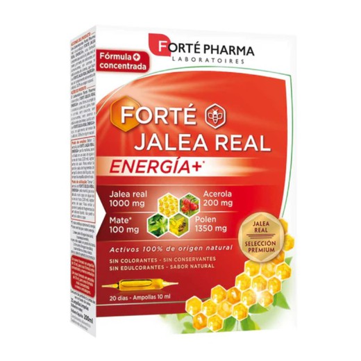 Forté Jalea Real Energía+ 20 ampollas