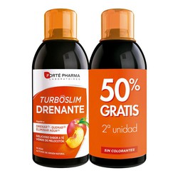 Forte Pharma Turboslim Drenante Sabor Melocoton 2x500ml