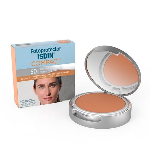 Fotoprotector Isdin Compact Spf50 Bronze 10gr
