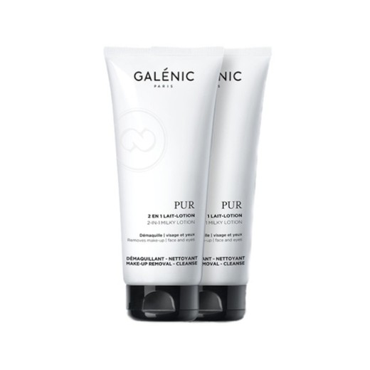 Galenic Pur 2 En 1 Desmaquillante Rostro Y Ojos 2x200ml DUPLO