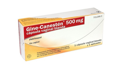 Ginecanesten 500 Mg Capsula Vaginal Blanda 1 Capsula Vaginal Blanda  1 Aplicador