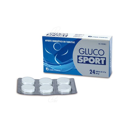 Glucosport Tabletas 25 G 24 Tabletas
