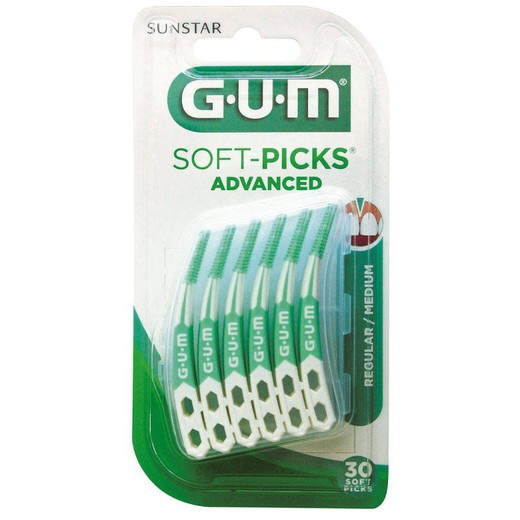 Gum 30 Softpicks Advanced T.M