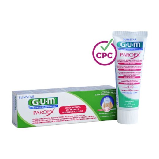 Gum Paroex 0.12% Tratamiento Gel Dental 75ml