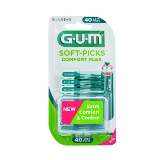 Gum Soft-Picks Comfort Flex T-L 40u