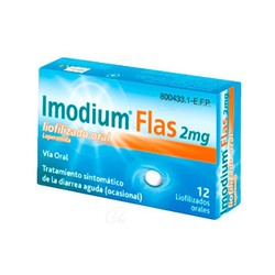 Imodium Flas 2 Mg Liofilizado Oral 12 Liofilizados